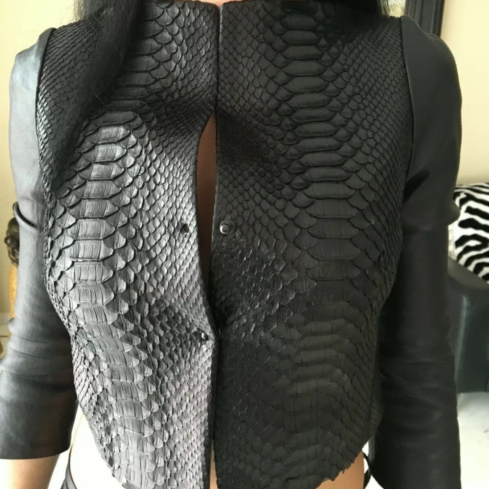 Plein sud python leather set - Picture 8 of 11